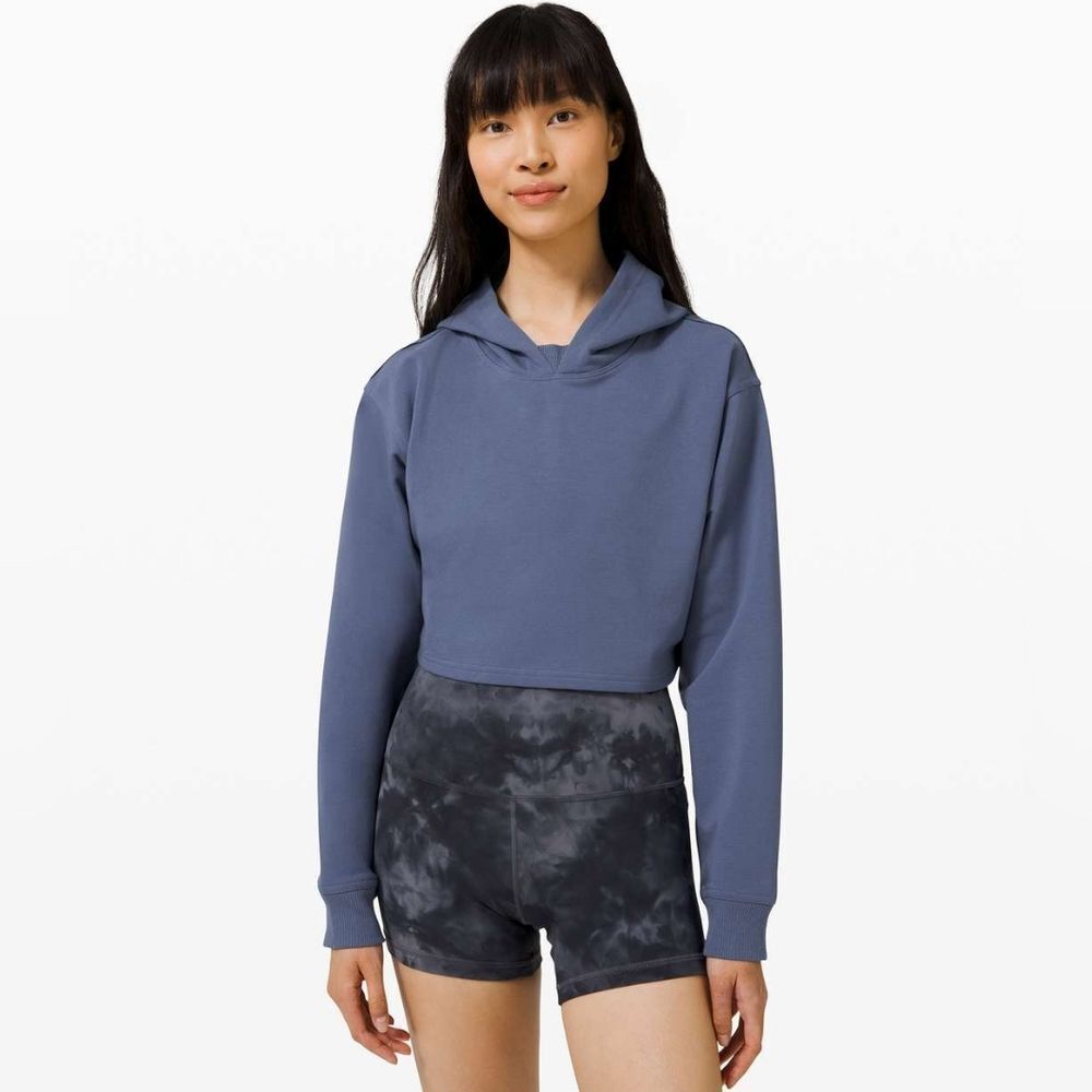 Lululemon Athletica All Yours Cropped Hoodie Size 2